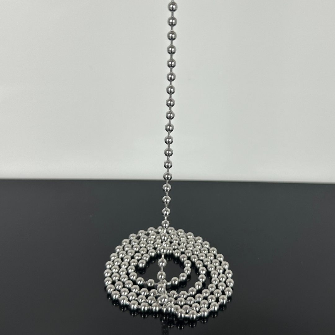 Cadena De Bolitas de Acero Inoxidable 2.4mm